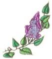 Flower - 4x4 leaf beginner-friendly embroidery design for Spring-Themed Pillows