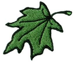tree beginner-friendly machine embroidery - Green Leaf perfect for reusable tote bags