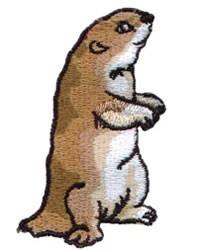 Groundhog - 4x4 groundhog beginner-friendly embroidery design for cute baby onesies