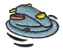 beginner-friendly ski machine embroidery pattern - Jet Ski perfect for Beach Towels
