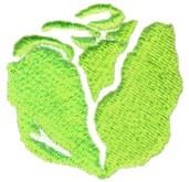 quick stitch lettuce machine embroidery pattern - Lettuce perfect for Garden Aprons