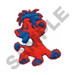 cat beginner-friendly machine digital embroidery - LION perfect for reusable tote bags