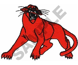 LIONESS - 4x4 cat beginner-friendly machine embroidery design perfect for Backpacks