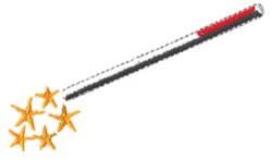 wand quick stitch machine embroidery - Magic Wand perfect for decorative pillow covers