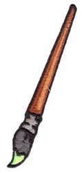 quick stitch paintbrush machine embroidery pattern - MEDIUM PAINTBRUSH for reusable tote bags