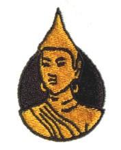 Monk - 4x4 monk beginner-friendly machine embroidery design perfect for Yoga Mats