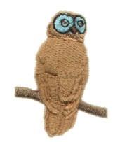 Owl - 4x4 owl beginner-friendly machine embroidery design for decorative pillow covers