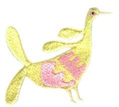 peacock beginner-friendly machine embroidery - Peacock perfect for kitchen tea towels