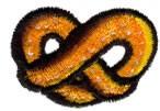 pretzel beginner-friendly machine embroidery - Pretzel for decorative pillow covers