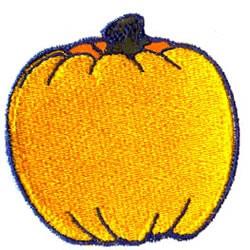 beginner-friendly halloween pumpkin machine embroidery pattern - Pumpkin for cute baby onesies
