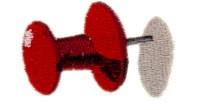 Push Pin - 4x4 pin quick stitch machine embroidery design for Bulletin Boards