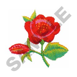 quick stitch rose machine embroidery pattern - ROSES perfect for Table Decorations