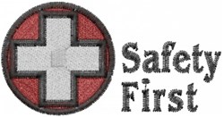 cross beginner-friendly machine embroidery - Safety First perfect for Patches