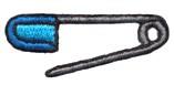 pin quick stitch machine embroidery - Safety Pin perfect for patchwork quilt blocks