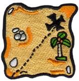 Scene - 4x4 tree beginner-friendly machine embroidery design for reusable tote bags