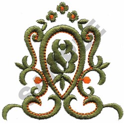 SCROLL FLORAL