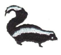 skunk quick stitch machine digital embroidery - Skunk perfect for kitchen aprons