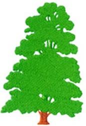 Tall Tree - 4x4 tree beginner-friendly embroidery design for patchwork quilt blocks