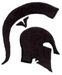 quick stitch trojan machine embroidery pattern - Trojan perfect for kitchen aprons