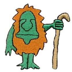 Troll - 4x4 troll beginner-friendly machine embroidery design for Kids Apparel