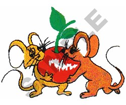 TWO MICE & A CHERRY