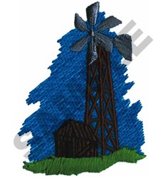 WINDMILL AND BARN