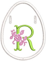 Rose R Embroidery Design | EmbroideryDesigns.com
