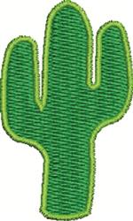 cactu beginner-friendly machine embroidery - Bordered Cactus for decorative pillow covers