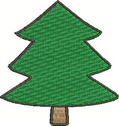 tree beginner-friendly machine embroidery - Pine Tree perfect for Outdoor Apparel