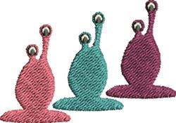beginner-friendly creature machine embroidery pattern - Three Creatures for decorative pillow covers