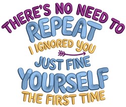 yourself detailed machine embroidery - Repeat Yourself perfect for Home Decor