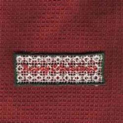 FSL Napkin Ring - 4x4 ring beginner-friendly embroidery design for reusable tote bags