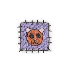 kitten quick stitch machine embroidery - Cat Patch perfect for patchwork quilt blocks