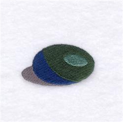 beginner-friendly egg machine digital embroidery pattern - Emu Egg perfect for Caps