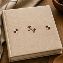 quick stitch label machine embroidery pattern - Fig Label for decorative pillow covers