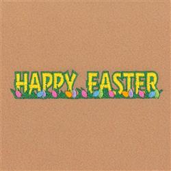 easter detailed machine embroidery - Happy Easter perfect for Festive decorations