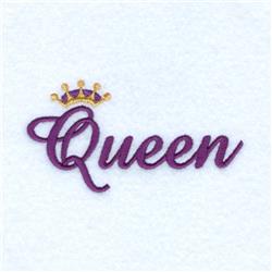 script beginner-friendly machine embroidery - Queen Script perfect for kitchen aprons