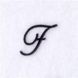 script quick stitch machine digital embroidery - Script F perfect for cute baby onesies