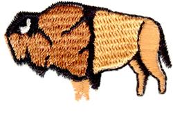 buffalo quick stitch machine embroidery - Abstract Buffalo perfect for Jackets