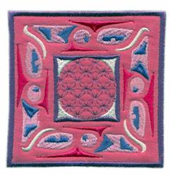 Abstract Square Applique