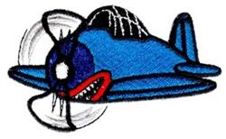 Airplane - 4x4 airplane detailed machine embroidery design for Kids Jackets