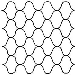 Anime Sashiko - 4x4 sashiko quick stitch embroidery design for festive table runners