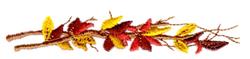 leaf beginner-friendly machine embroidery - Autumn perfect for patchwork quilt blocks