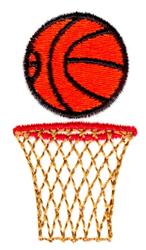 quick stitch net machine embroidery pattern - Ball and Net for reusable tote bags