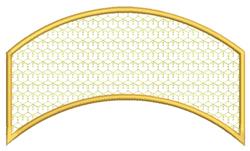 Banner - 6x10 banner detailed machine embroidery design for decorative pillow covers