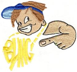 Bling - 4x4 bling detailed machine machine embroidery design perfect for Backpacks