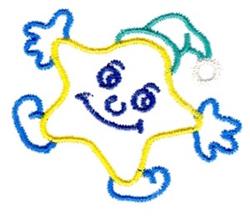 Boy Star - 4x4 star beginner-friendly machine embroidery design for reusable tote bags