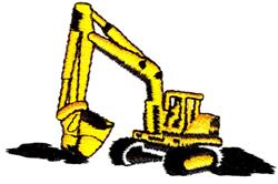 bulldozer beginner-friendly machine embroidery - Bulldozer for reusable tote bags