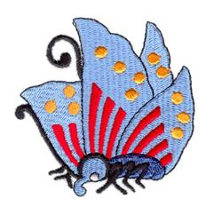 detailed easter butterfly machine embroidery pattern - Butterfly for patchwork quilt blocks