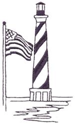 quick stitch hattera machine embroidery pattern - Cape Hatteras for patchwork quilt blocks